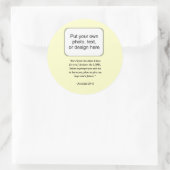 STICKER ROND JEREMIAH 29:11 (Sac)