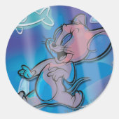 Sticker Rond Jerry Trippy Fish (Devant)