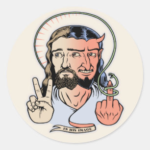 Sticker Rond Jesifer