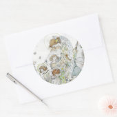 Sticker Rond Jessie M. King Little Mère des Anges (Enveloppe)