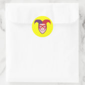 Sticker Rond Jester (Sac)