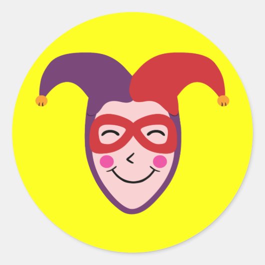 Sticker Rond Jester (Devant)