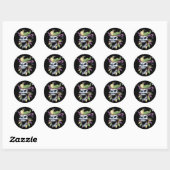 Sticker Rond Jester II (Feuille)