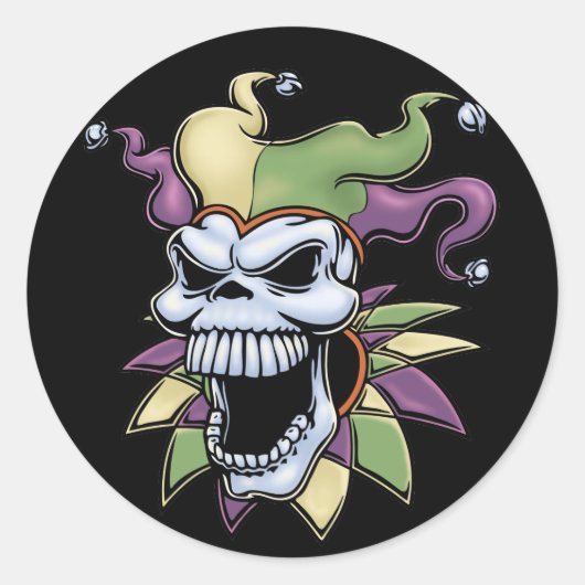 Sticker Rond Jester II (Devant)