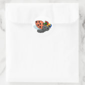 Sticker Rond Jester Ladybug (Sac)