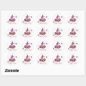 Sticker Rond Jésus (Feuille)