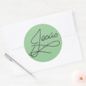 Sticker Rond Jesús (Enveloppe)