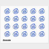 Sticker Rond Jésus à l'intérieur (Feuille)