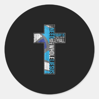 Sticker Rond Jésus amour |Tout Ce Dont J'Ai Besoin, C'Est Un Pe