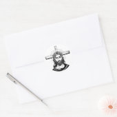 Sticker Rond Jésus-Christ (Enveloppe)