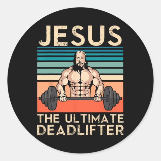 Sticker Rond Jésus-Christ (Devant)