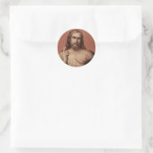 Sticker Rond Jésus-Christ le Maître (Sac)