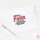 Sticker Rond Jésus est allé à Jérusalem sur un âne (Enveloppe)