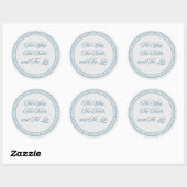 Sticker Rond Jesus - Flush Seal (Feuille)