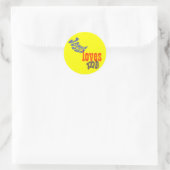Sticker Rond Jésus m'aime (Sac)