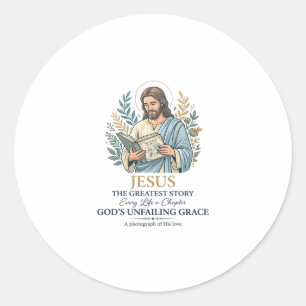 Sticker Rond Jésus scrapbooking Mémoire Garder Maman Vintage S