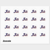 Sticker Rond Jet Life (Feuille)