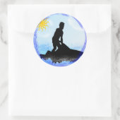 Sticker Rond Jet Ski Dreams (Sac)