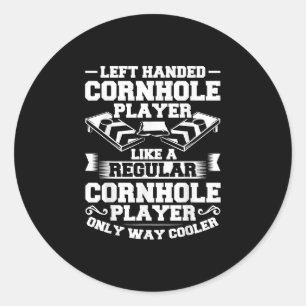 Sticker Rond Jeu Cornholer Jeu Jeu Jeu Jeu Jeu Jeu Jeu Bean Sac