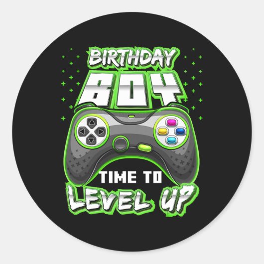 Sticker Rond Jeu d'Anniversaire Jeu d'Anniversaire Joueur 11 (Devant)