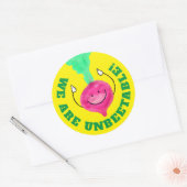 Sticker Rond Jeu de betterave positif - Incroyable (Enveloppe)