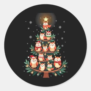 Sticker Rond Jeu de Noël Jeu de Noël Joyeux Joyeux Joyeux Joyeu