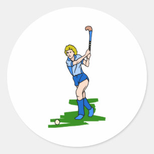 Sticker Rond Jeu dur