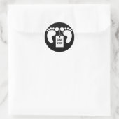Sticker Rond Jeu terminé (Sac)