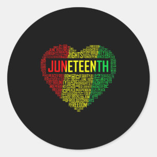 Sticker Rond Jeudi 18e Journée de la liberté de la Black Pride
