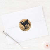 Sticker Rond Jeune chèvre de Pigmy (Enveloppe)