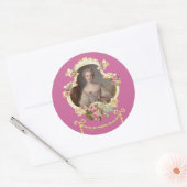 Sticker Rond Jeune princesse Louise Marie de France (Enveloppe)
