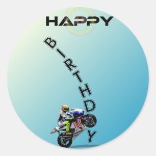 STICKER ROND JEUX ANNIVERSAIRE.