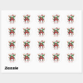 Sticker Rond Jingle Jingle ! (Feuille)