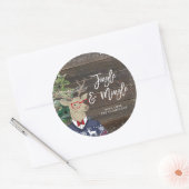 Sticker Rond jingle saut de noël (Enveloppe)