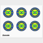 Sticker Rond Jiu Jitsu (Feuille)