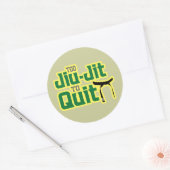 Sticker Rond Jiu-Jitsu (Enveloppe)