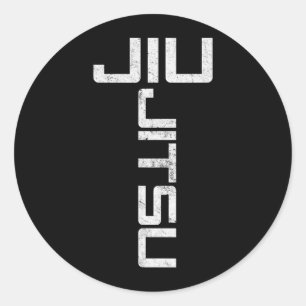 Sticker Rond Jiu Jitsu brésilien Jujitsu BJJ MMA