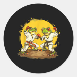 Sticker Rond Jiu-Jitsu Toad Taekwondo Judo MMA Kickboxing