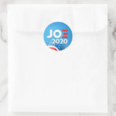 Sticker Rond Joe Biden 2020 (Sac)