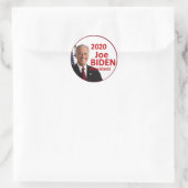 Sticker Rond Joe BIDEN 2020 (Sac)
