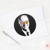 Sticker Rond Joe Biden Pride (Enveloppe)