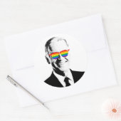 Sticker Rond Joe Biden Pride (Enveloppe)