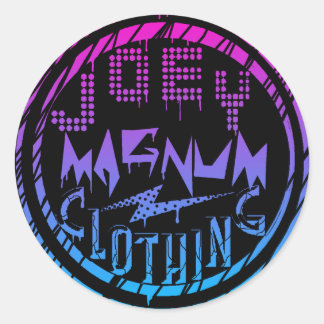 Sticker Rond Joey Magnum Vêtements