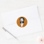 Sticker Rond Johann Strauss Jr (Enveloppe)