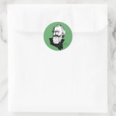 Sticker Rond Johannes Brahms (Sac)