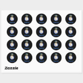 Sticker Rond John 3:16 (Feuille)