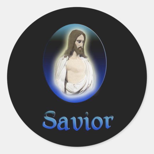 Sticker Rond John 3:16 (Devant)