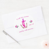 Sticker Rond John 3:16 (Enveloppe)