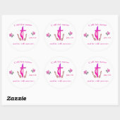 Sticker Rond John 3:16 (Feuille)