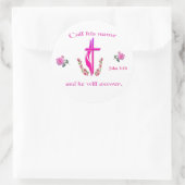 Sticker Rond John 3:16 (Sac)